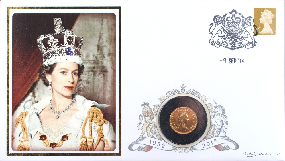 Property of a lady - gold coins - a limited edition (of 45) presentation QEII commemorative gold