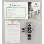 Property of a gentleman - a gentleman's Tudor Prince Oysterdate Submariner stainless steel cased
