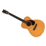 Property of a gentleman - a Yamaha FG-110 accoustic guitar, Nippon Gakki red paper label, made in