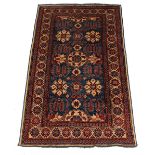 Property of a gentleman - a modern Kazak style hand-knotted wool rug, 76 by 48ins. (193 by