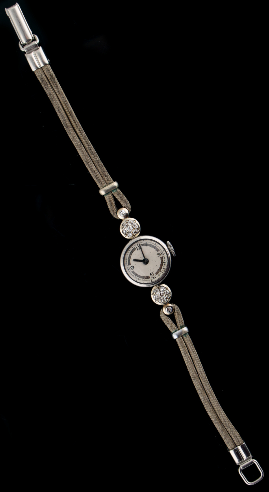 Property of a lady - a lady's diamond cocktail watch, probably Vacheron & Constantin, with