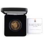 Property of a lady - gold coins - a limited edition (of 195) presentation QEII 2015 commemorative