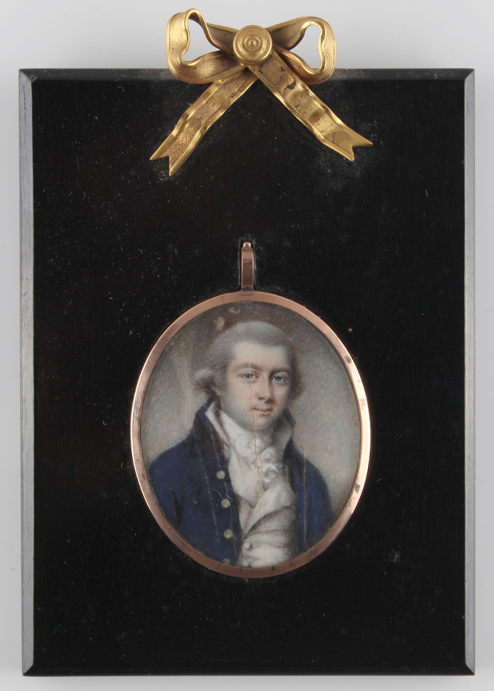 Property of a lady - English school, late 18th / early 19th century - PORTRAIT OF A GENTLEMAN -