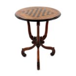 Property of a gentleman - a good Victorian carved walnut, floral marquetry & parquetry inlaid