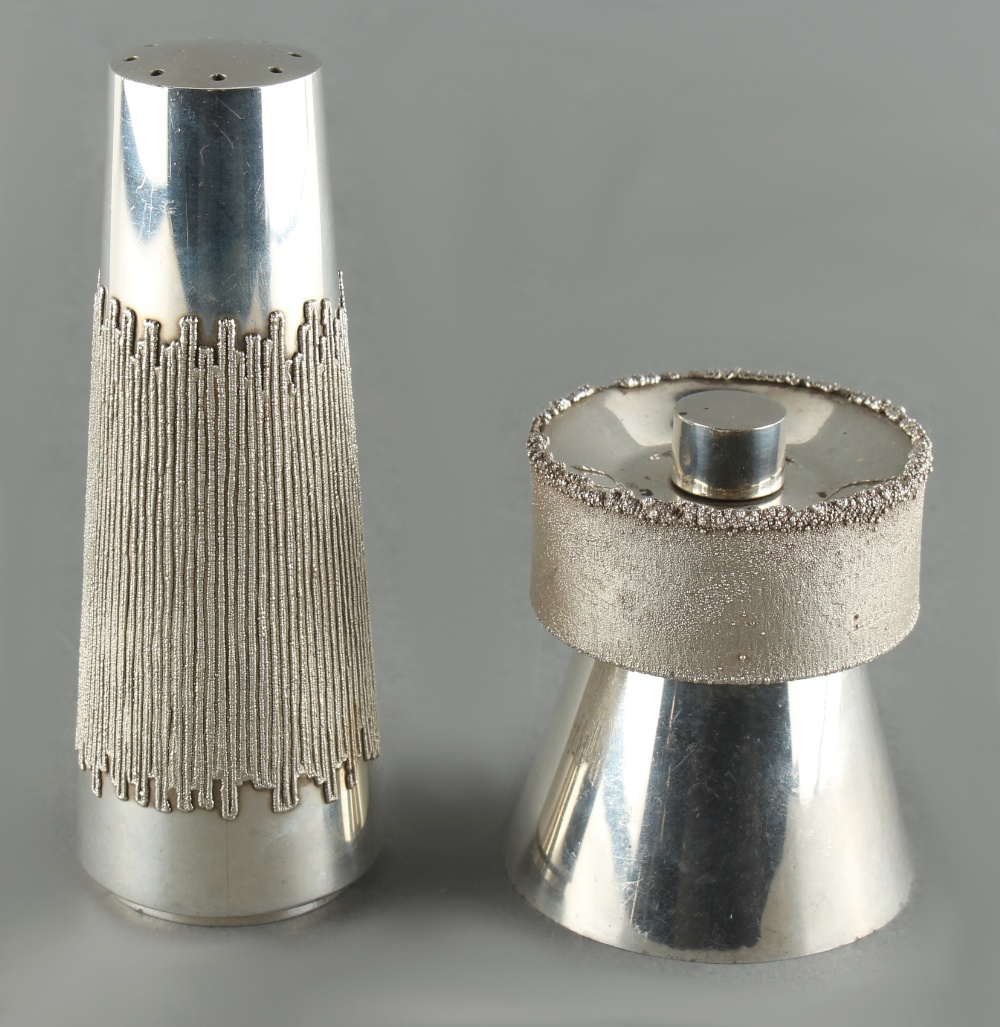 Property of a deceased estate - George Grant Macdonald - a silver peppermill, London 1970;