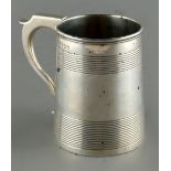 Property of a deceased estate - a George III silver mug or tankard, Robert & Samuel Hennell,
