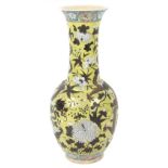 Property of a lady - a late 19th / early 20th century Chinese crackle glazed bottle vase with flared