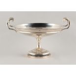 Property of a deceased estate - an early 20th century silver two-handled pedestal dish, Walker &