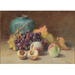 Property of a deceased estate - Agnes Holding (British, early 20th century) - STILL LIFE OF FRUIT