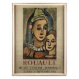 Property of a gentleman - a 1960's Georges Henri Rouault exhibition poster, Musee Cantini,