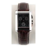 Property of a gentleman - a gentleman's Baume & Mercier Hampton chronograph wristwatch, in