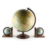 Property of a deceased estate - a mid 20th century Philips' Challenge Globe 12-inch terrestrial