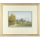 Property of a lady - Harold Sutton Palmer (1854-1933) - HOLMWOOD COMMON, SURREY - watercolour, 6.7
