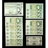 A private collection of GB banknotes - two Bank of England Five Pounds (ï¿½5) banknotes, Gill and
