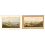 Property of a lady - Fred Miller (late 19th / early 20th century) - SOUTH DOWNS VIEWS - two