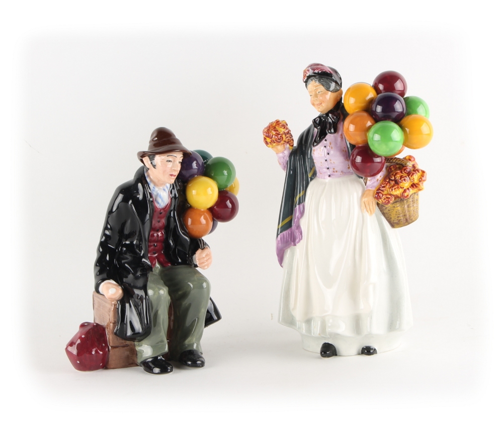 Property of a gentleman - a Royal Doulton figure entitled 'The Balloon Man', HN1954; together with