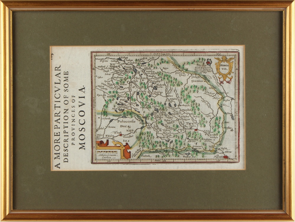 Property of a gentleman, a private collection of maps - RUSSIA - 'A More Particular Description of