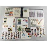 Property of a lady - postage stamps - a small collection, mostly QEII, including FDC's.