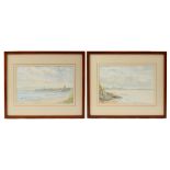 Property of a lady - P. Polson (20th century) - VIEWS OF ST. ANDREWS, SCOTLAND - watercolours, a