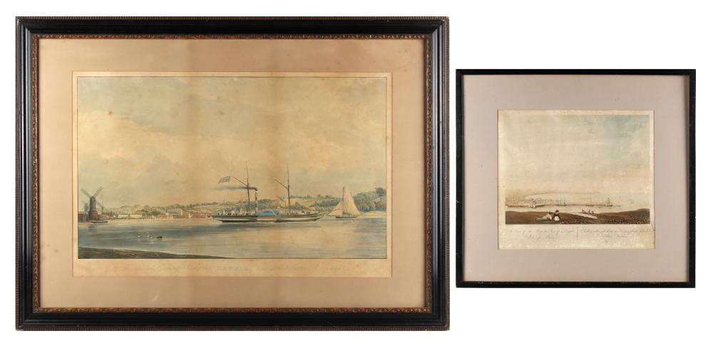 Property of a lady - after W.J. Huggins - 'THE IPSWICH COMPANY'S STEAM SHIP 'ORWELL', LEAVING THE