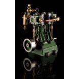 Property of a gentleman - a Stuart Turner D10 twin cylinder working model engine.