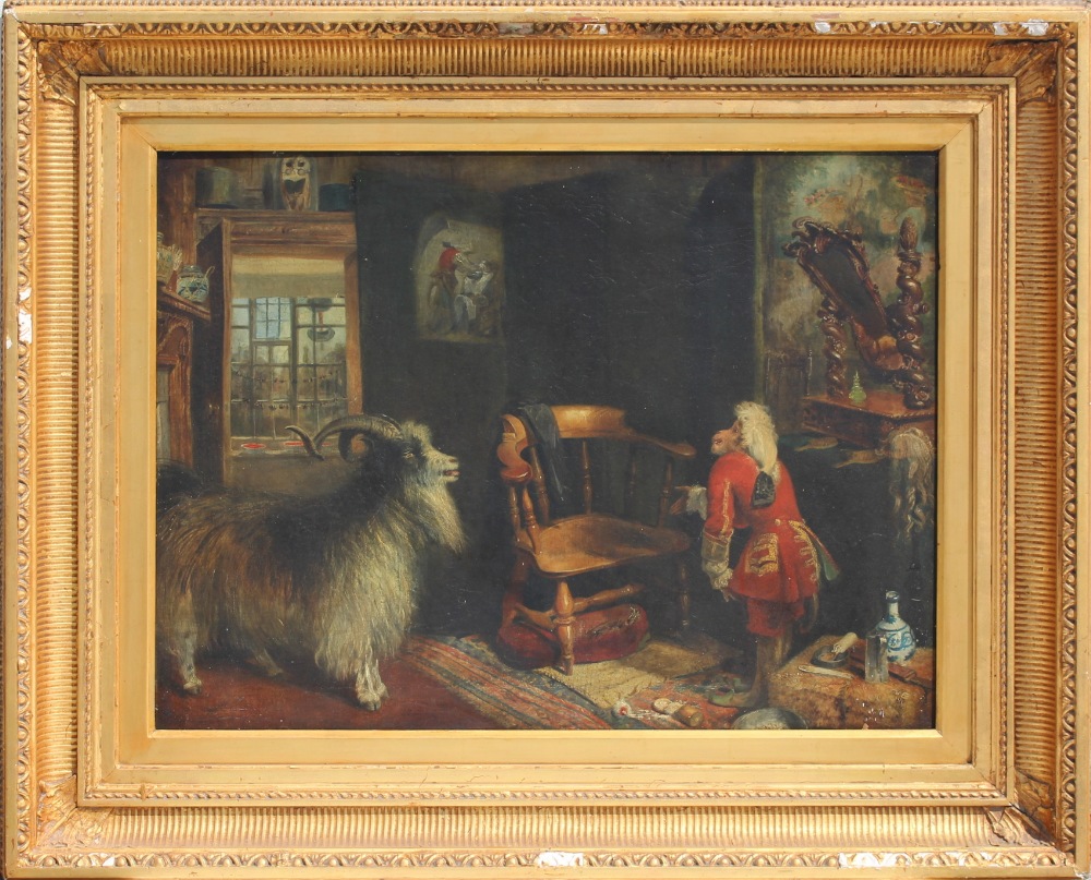 Property of a gentleman - follower of Sir Edwin Henry Landseer R.A. (1802-1873) - 'THE GOAT