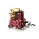 Property of a gentleman - a Stuart Turner Star twin cylinder working model marine engine.