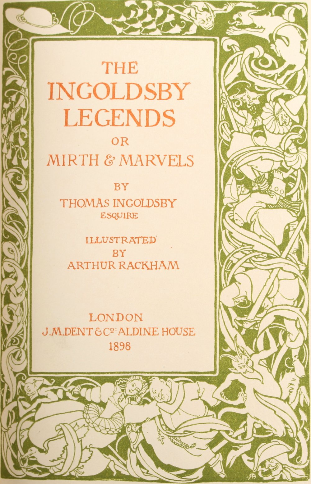 Property of a lady - INGOLDSBY, Thomas & RACKHAM, Arthur (ill.) - 'The Ingoldsby Legends - J.M. - Image 2 of 2