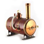 Property of a gentleman - a working model boiler for an engine, with superheater, water gauge,