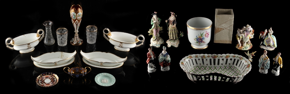 Property of a deceased estate - a quantity of assorted ceramics, 19th century & later, including