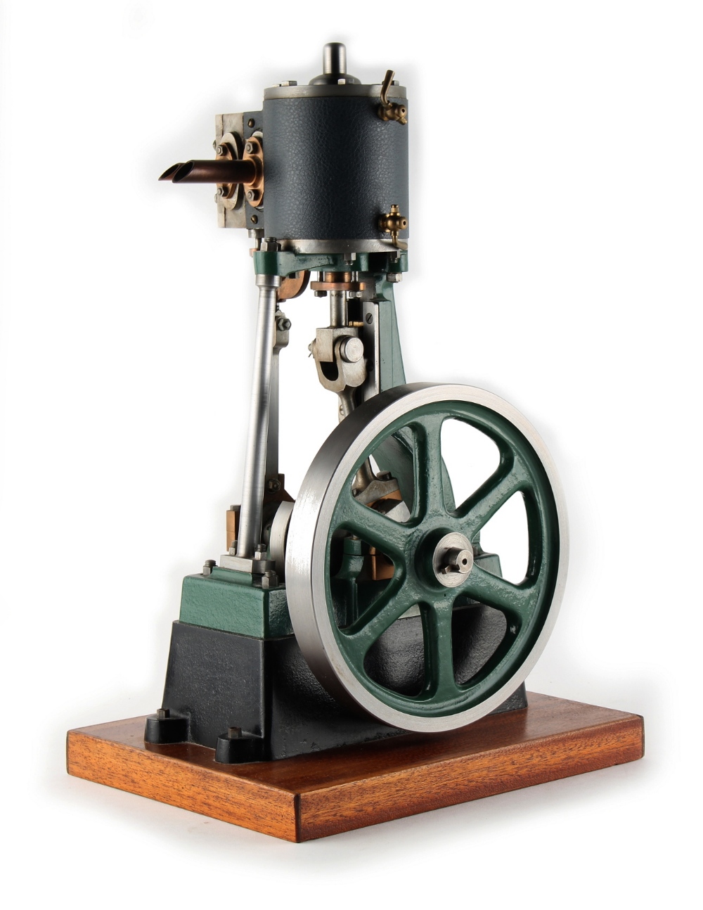 Property of a deceased estate - a Stuart No.1 working model vertical engine, with 7-inch (18cms.)