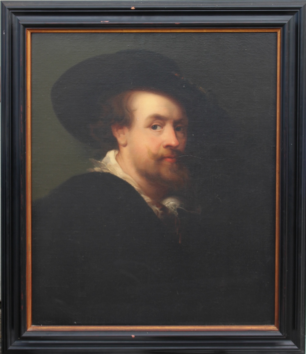 Property of a deceased estate - after Frans Hals, 19th century - PORTRAIT OF A GENTLEMAN - oil on