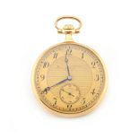 Property of a lady - a Vacheron & Constantin 18ct gold cased pocket watch, with subsidiary seconds