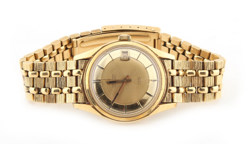 Property of a lady - a gentleman's Certina DS Automatic 18ct yellow gold cased wristwatch, on - Image 2 of 2