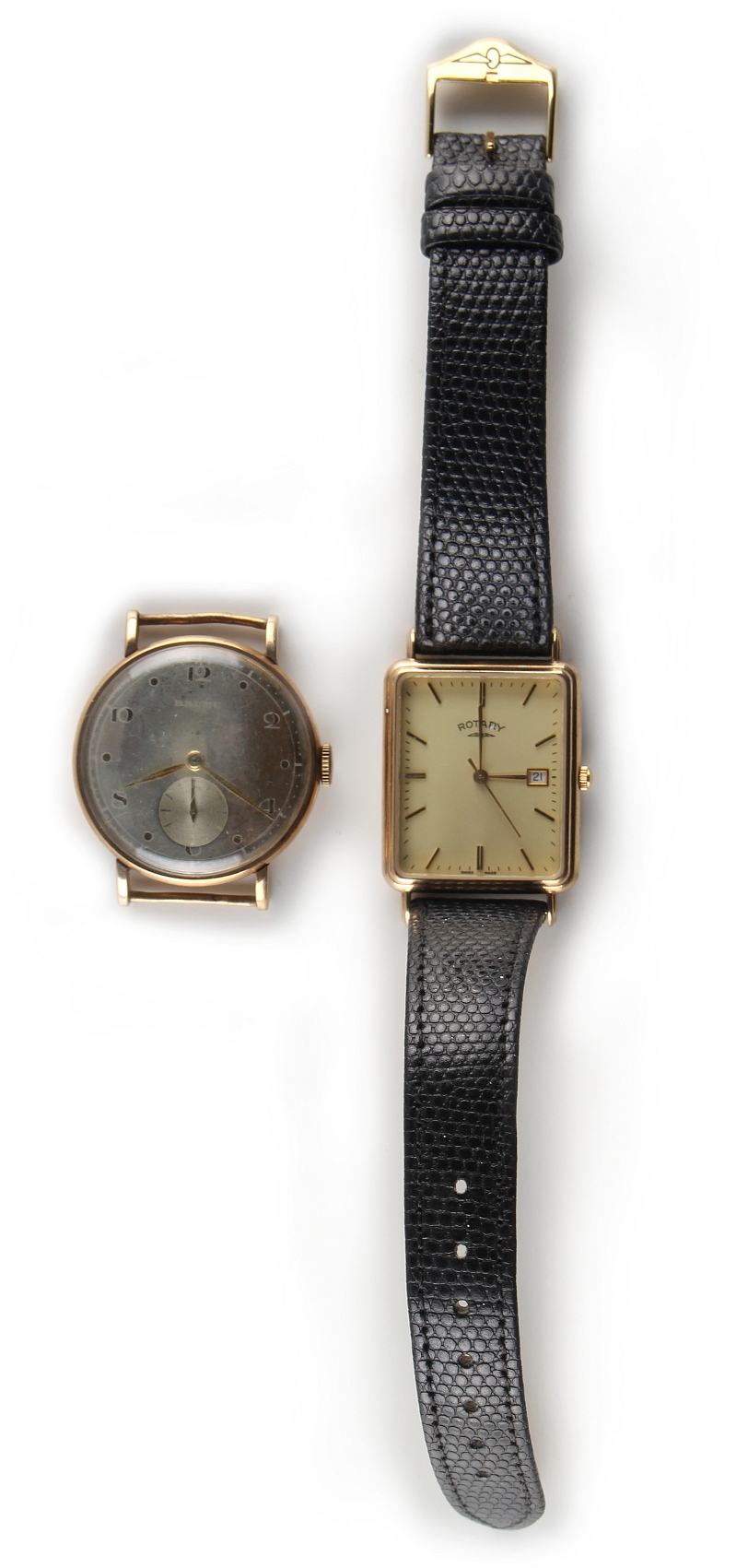 Property of a gentleman - a gentleman's Baume 9ct gold cased wristwatch with 17-jewel movement; - Image 2 of 2