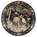 Property of a lady - a rare lac burgaute dish, probably Ming Dynasty (1368-1644), decorated with