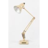 Property of a gentleman - a Herbert Terry anglepoise lamp, with square base.