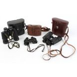 Property of a lady - three cased pairs of binoculars (3).