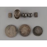 Property of a deceased estate - coins - a group of eight coins including CHINA, a provincial