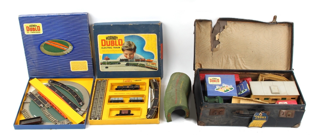 Property of a lady - a boxed Hornby Dublo EDG16 0-6-2 Tank Goods Train set; together with a boxed