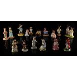 Property of a gentleman - a large collection of Royal Doulton Bunnykins figures - seventeen