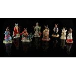 Property of a gentleman - a large collection of Royal Doulton Bunnykins figures - eight Patron