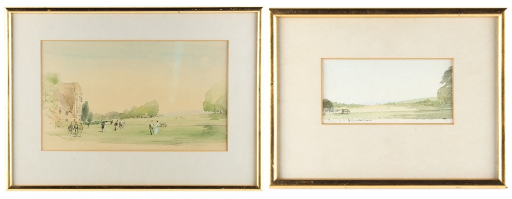 Property of a gentleman - Hugh Casson (1910-1999) - 'PROGRAMME SKETCH' and 'EVENING -