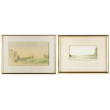 Property of a gentleman - Hugh Casson (1910-1999) - 'PROGRAMME SKETCH' and 'EVENING -