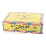 Property of a lady - cigars - King Edward The Seventh Mild Tobaccos - an unopened box of 50 King