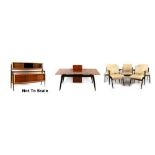 Property of a lady - Robin Day (1915-2010) for Hille of London - a seven piece dining room suite,