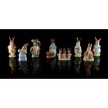 Property of a gentleman - a large collection of Beswick and Royal Albert Beatrix Potter figures -