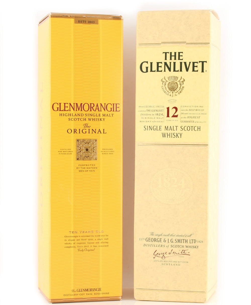 Property of a deceased estate - Scotch Whisky - Glenlivet single malt, aged 12 years, 1 bottle, in