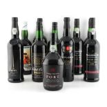 Property of a deceased estate - Port - 10 bottles various including Warre's Special Reserve (3