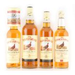 Property of a deceased estate - Scotch Whisky - The Famous Grouse, 4 bottles (4).